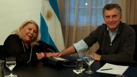 Elisa Carrió y Mauricio Macri Elisa Carrió y Mauricio Macri