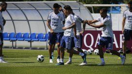 La Selección festejó el Día del Padre en Bronnitsy La Selección festejó el Día del Padre en Bronnitsy