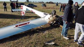 Murió tras estrellarse en el planeador Murió tras estrellarse en el planeador