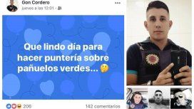 Gon Cordero se llama el agente del indignante posteo Gon Cordero se llama el agente del indignante posteo