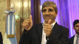 Luis Caputo, presidente del Banco Central Luis Caputo, presidente del Banco Central