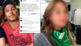 La tía de la nena salió a cruzar al padre por exponerla La tía de la nena salió a cruzar al padre por exponerla