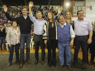 Ocaña, Bullrich, Macri, Vidal, Flores, González y Montenegro Ocaña, Bullrich, Macri, Vidal, Flores, González y Montenegro