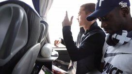 Antoine Griezmann y Ousmane Dembélé se divierten con la cumbia uruguaya Antoine Griezmann y Ousmane Dembélé se divierten con la cumbia uruguaya