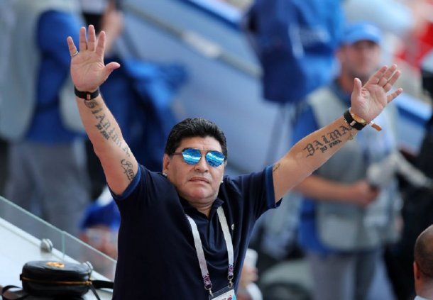 Diego Maradona denunció un 