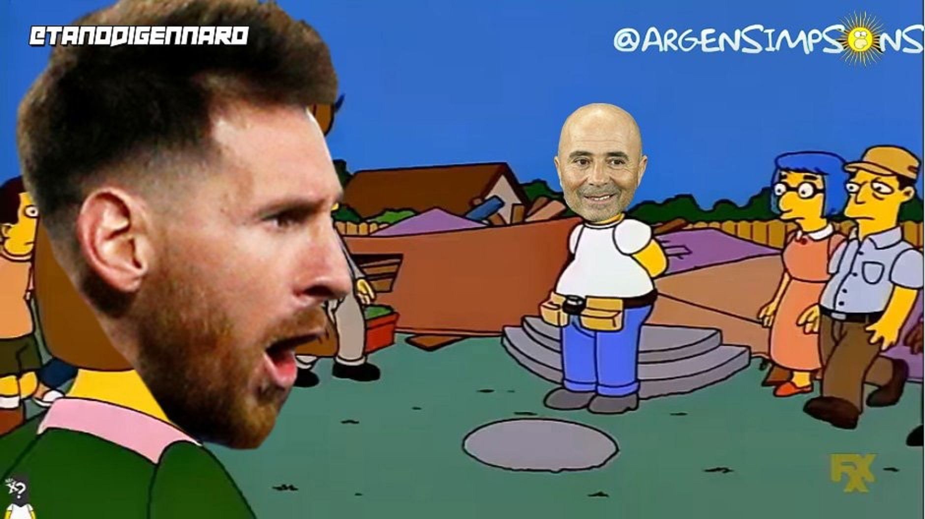 A Lo Simpson Messi Estalla Y Le Dice La Verdad A Todos En La Cara