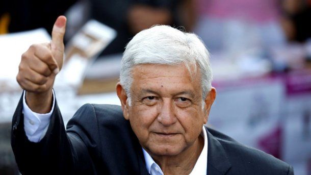 Andrés Manuel López Obrador, el presidente electo de México<br>