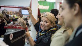 Elisa Carrió de compras Elisa Carrió de compras
