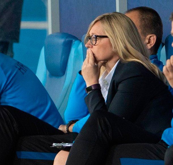Iva es la primera mujer en convertirse jefa de una selección en un Mundial