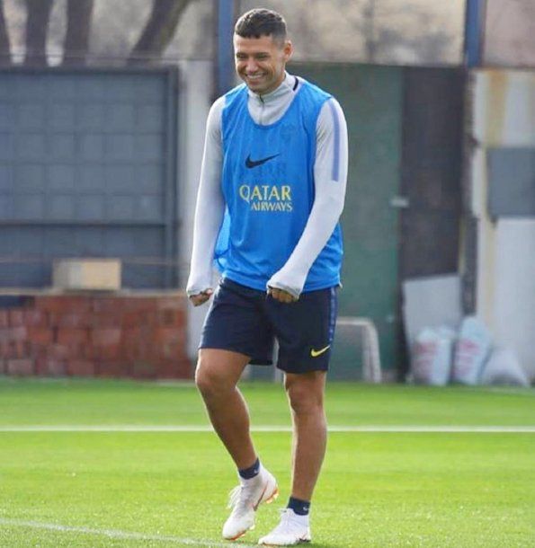 Mauro Zárate entrenó en Boca<br>