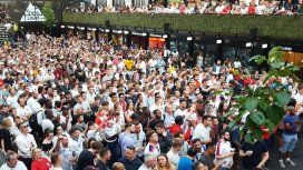 Boxpark Croydon se llenó de fanáticos para ver el Mundial Boxpark Croydon se llenó de fanáticos para ver el Mundial