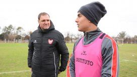 Darío Franco con Paulo Dybala Darío Franco con Paulo Dybala