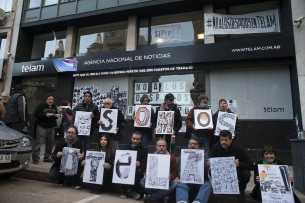 Despidos en Télam