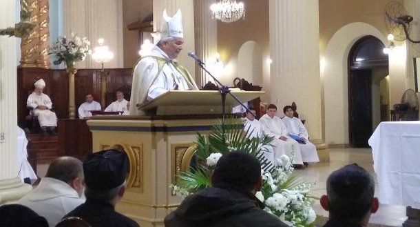 <b>Arzobispo de Tucumán Carlos Sánchez</b>