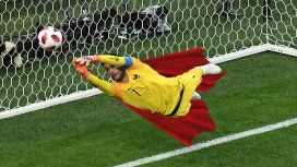 Hugo Lloris fue una de las figuras del finalista Hugo Lloris fue una de las figuras del finalista
