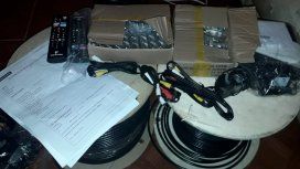 Los decotruchos tenían equipamiento como si fueran una empresa de TV paga Los decotruchos tenían equipamiento como si fueran una empresa de TV paga
