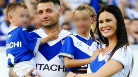 Mauro Zárate y Natalie Weber Mauro Zárate y Natalie Weber