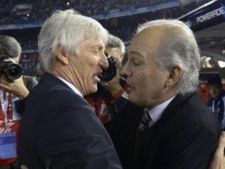 José Pekerman y Alejandro Sabella José Pekerman y Alejandro Sabella