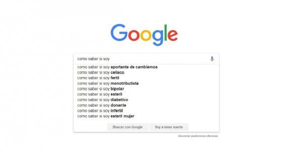 Las búsquedas recurrentes de los usuarios