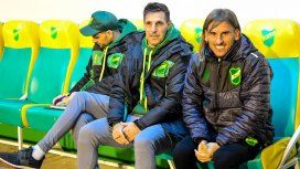 Sebastián Beccacece junto a Nico Diez, los ex entrenadores de la Sub 20 de Argentina Sebastián Beccacece junto a Nico Diez, los ex entrenadores de la Sub 20 de Argentina