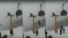 Operativo de rescate en el cerro Bayo Operativo de rescate en el cerro Bayo