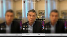 Macri respondió preguntas del público a través de Instagram Live Macri respondió preguntas del público a través de Instagram Live