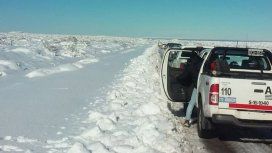 La nevada en Neuquén bloqueó rutas - Crédito: lmneuquen.com La nevada en Neuquén bloqueó rutas - Crédito: lmneuquen.com