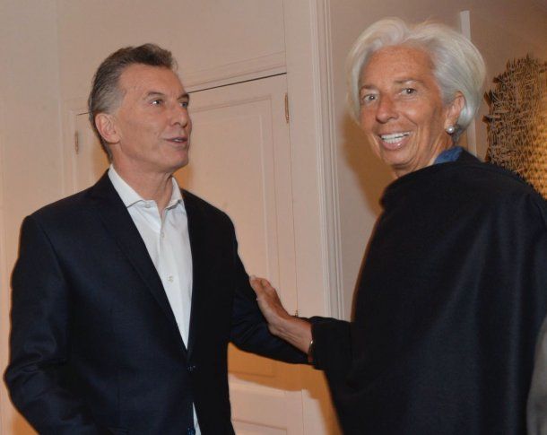 Mauricio Macri se reunió con Christine Lagarde
