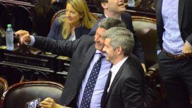 Gustavo Menna junto a Marcos Peña Gustavo Menna junto a Marcos Peña