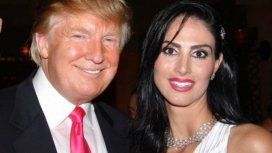 La ex Miss Brasil Nayla Micherif junto a Donald Trump La ex Miss Brasil Nayla Micherif junto a Donald Trump