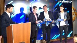 Premios Superliga con Angelici y Pavón - Crédito: @argsaf Premios Superliga con Angelici y Pavón - Crédito: @argsaf