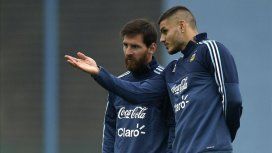 Lionel Messi y Mauro Icardi Lionel Messi y Mauro Icardi