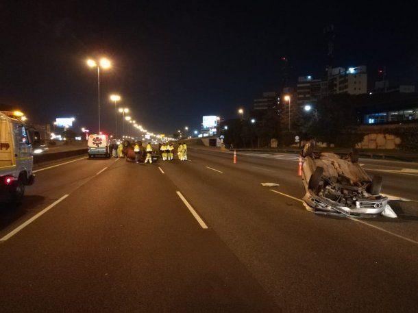 Ambulancias de Autopistas del Sol retiraron los vehículos rápidamente<br>