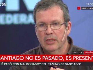 Tristán Bauer en C5N Tristán Bauer en C5N