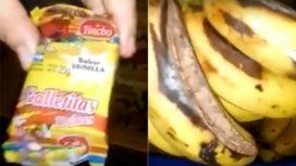 Comida en mal estado en un comedor de Mar del Plata Comida en mal estado en un comedor de Mar del Plata