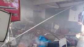 Explosión en un colegio de Moreno Explosión en un colegio de Moreno