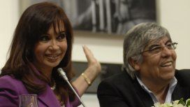 Cristina Kirchner y Hugo Moyano Cristina Kirchner y Hugo Moyano