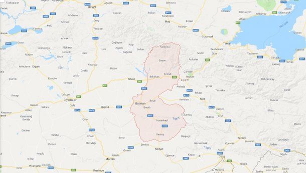 Así se ve en 2018 la provincia turca de Batman