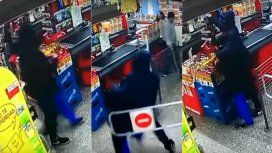 Asaltó un supermercado con una nena como escudo Asaltó un supermercado con una nena como escudo