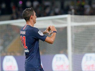 Ángel Di María celebra uno de sus goles Ángel Di María celebra uno de sus goles