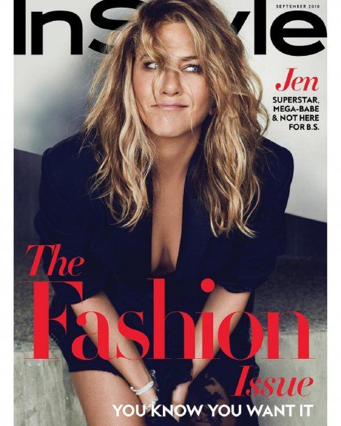 Jennifer Aniston  en la tapa de InsStyle