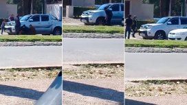 VIDEO: Le pusieron un cepo, lo destruyó con una sierra y se llevó la camioneta VIDEO: Le pusieron un cepo, lo destruyó con una sierra y se llevó la camioneta