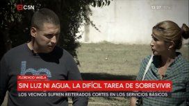 Argentina 2018: la difícil tarea de vivir sin luz ni agua Argentina 2018: la difícil tarea de vivir sin luz ni agua