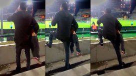 VIDEO: ¿El peor padre del mundo? Por insultar a un técnico casi lastima a su hijito VIDEO: ¿El peor padre del mundo? Por insultar a un técnico casi lastima a su hijito