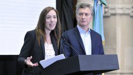 María Eugenia Vidal y Mauricio Macri María Eugenia Vidal y Mauricio Macri