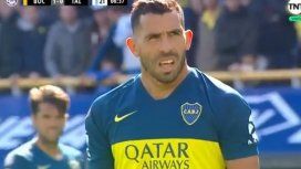 Herrera le tapó un penal a Tevez en la Bombonera Herrera le tapó un penal a Tevez en la Bombonera