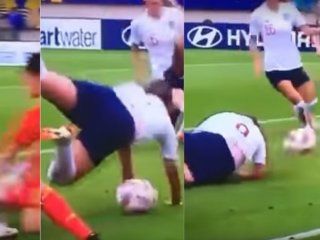 El extraño gol en el Sub 20 femenino de Inglaterra a México El extraño gol en el Sub 20 femenino de Inglaterra a México