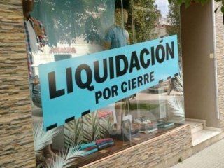 Liquidación por cierre, un cartel que se repite Liquidación por cierre, un cartel que se repite