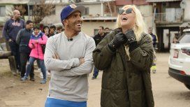 Carlos Tevez y Susana Giménez Carlos Tevez y Susana Giménez