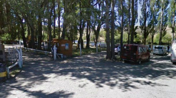 El camping de Junín de los Andes donde fue hallado herido el policía